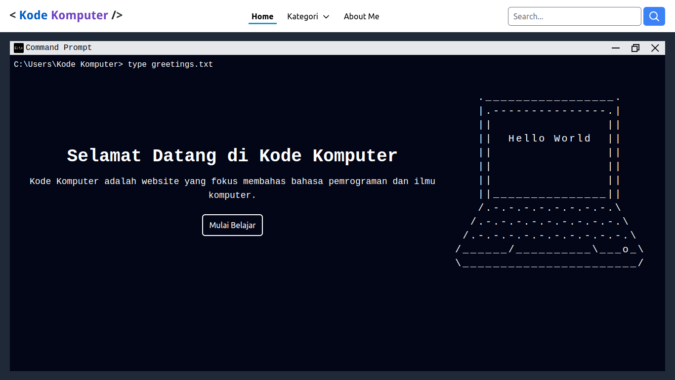 Website kodekomputer.my.id